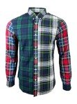 Polo Ralph Lauren Mens Classic Fit Oxford Shirt(Claasic Plaid, L), Claasic Plaid, Large