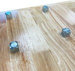 LUMBER JACK Woodworking Bench with 3 Drawers On-board Cabinet and 2 Vices Heavy Duty Work Table, Adjustable Vices, Felt lined drawers, Convenient rear tool storage,16 x bench dogs, metal & Wooden Pegs