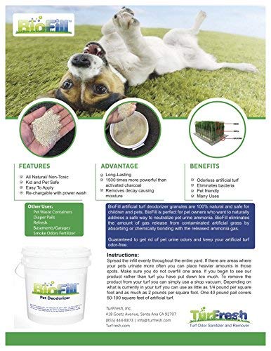 All-Natural Pet Deodorizer Granules for Turf