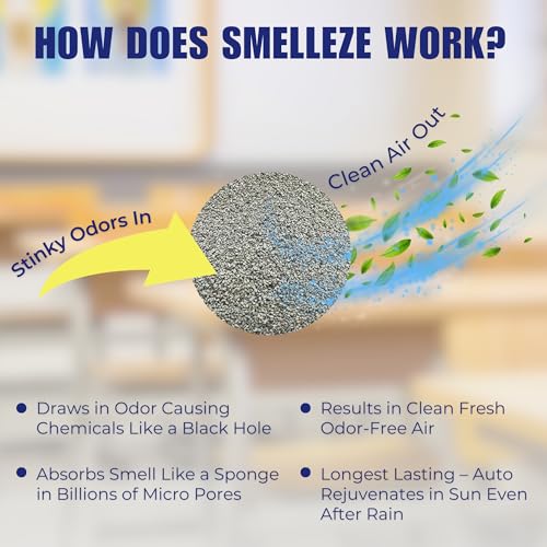 Natural Yard Odor Remover Granules - 2 lb