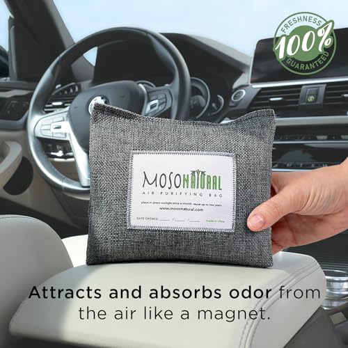 Bamboo Charcoal Car Odor Absorber - Unscented