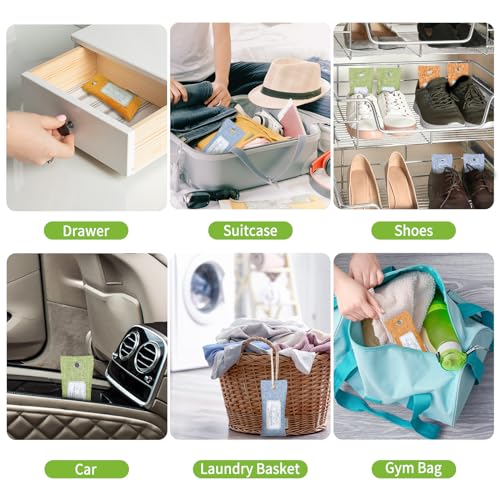 Bamboo Charcoal Air Purifying Bags - 6 Pack