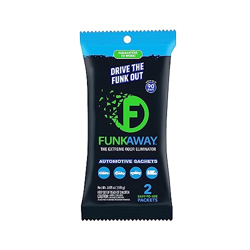 FunkAway Extreme Automotive Odor Eliminator Sachet