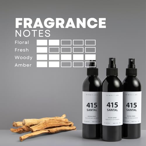 Santal Room Spray - Long-Lasting Air Freshener