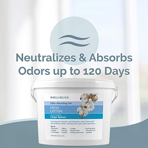 Odor Absorber Gel - Fresh Cotton Scent