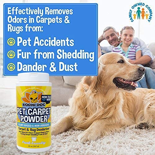 Natural Dog Odour Carpet Powder Deodorizer - 414ml