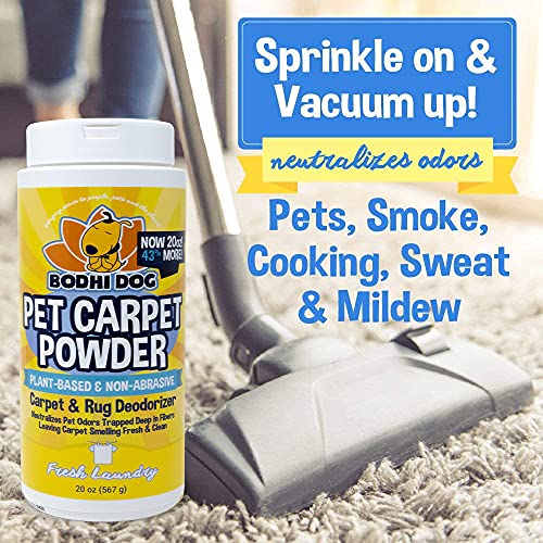 Natural Dog Odour Carpet Powder Deodorizer - 414ml