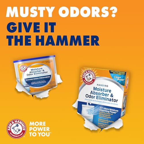 Arm & Hammer Odor Eliminator Moisture Absorber, 3 Pack