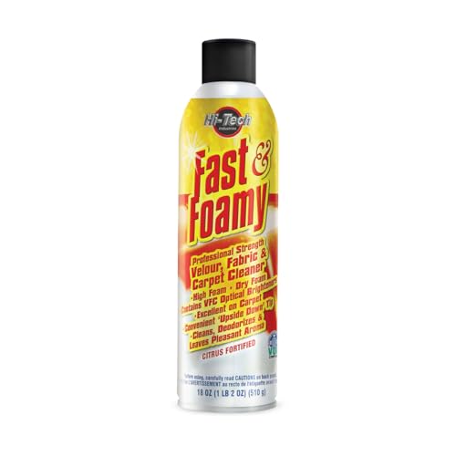 Foamy Upholstery Deodorizer - Professional Strength Cleaner