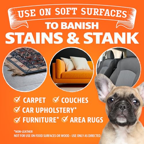 ANGRY ORANGE Upholstery Deodorizer - 24oz Citrus Foam