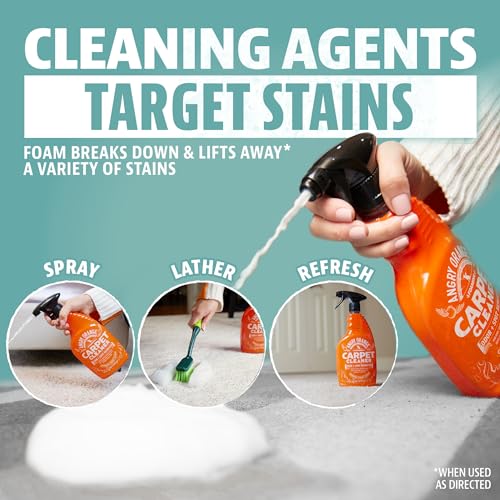 ANGRY ORANGE Upholstery Deodorizer - 24oz Citrus Foam