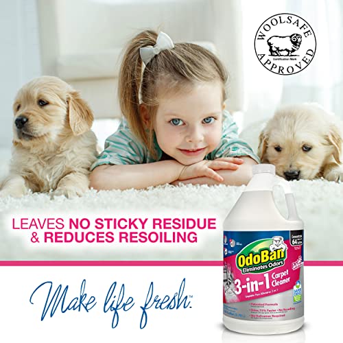 OdoBan 3-in-1 Carpet Deodorizer, 128 Fl Oz