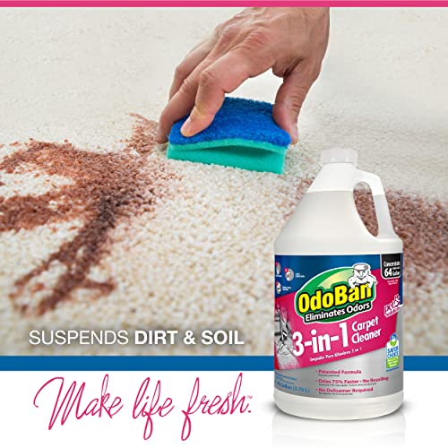 OdoBan 3-in-1 Carpet Deodorizer, 128 Fl Oz