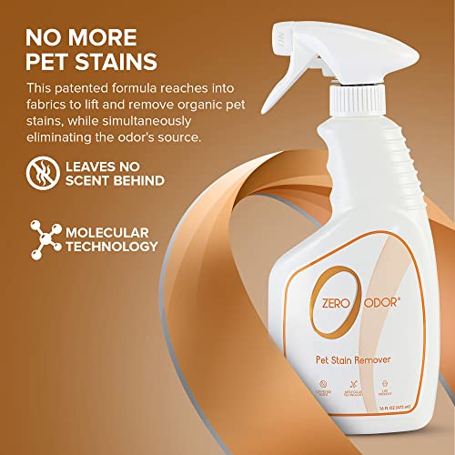 Zero Odor Pet Stain & Odor Eliminator 16oz
