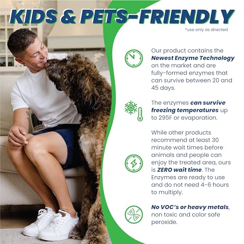 Pet Odor Eliminator Enzyme Cleaner Concentrate - 32 Oz