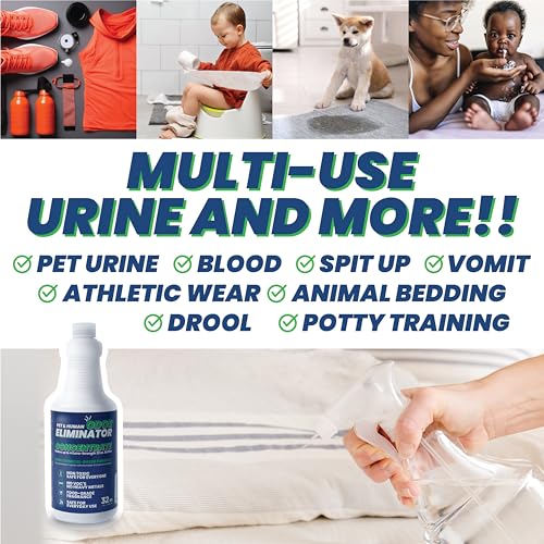 Pet Odor Eliminator Enzyme Cleaner Concentrate - 32 Oz