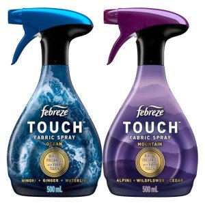 Febreze Touch Fabric Spray, Ocean & Mountain Duo