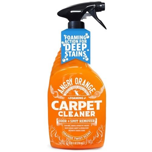 ANGRY ORANGE Upholstery Deodorizer - 24oz Citrus Foam
