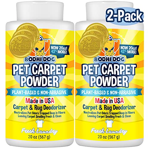 Natural Dog Odor Carpet Powder - Fresh Laundry