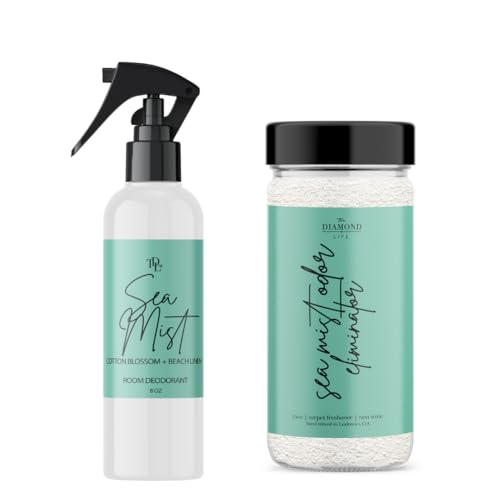 Sea Mist Carpet Powder & Upholstery Freshener Bundle