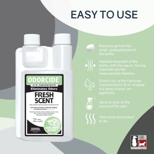 Odorcide Concentrate: Powerful Odor Eliminator for Upholstery