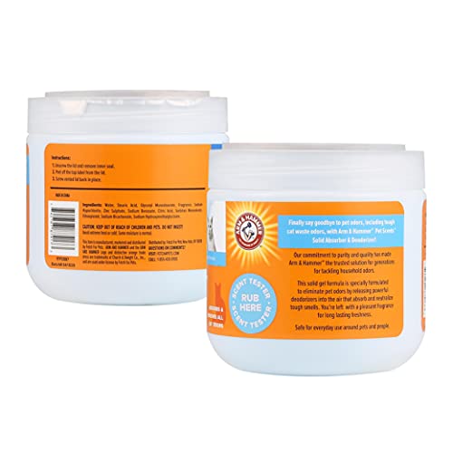 Fresh Breeze Pet Odor Gel Deodorizer, 15 Oz