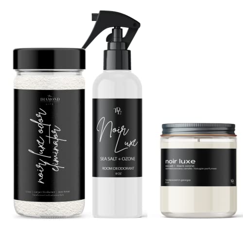 Noir Luxe Upholstery Deodorizer Bundle for Homes