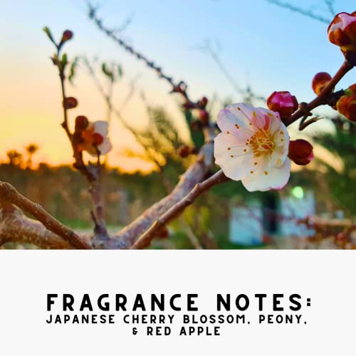 Les Fleurs Cherry Blossom Upholstery Deodorizer Powder
