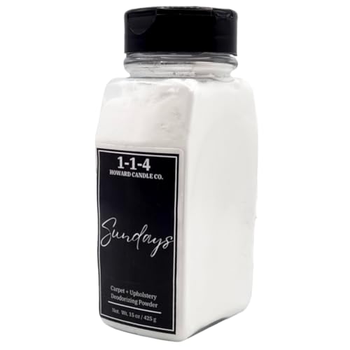 Natural Upholstery Deodorizer Powder - Fresh Linen Scent