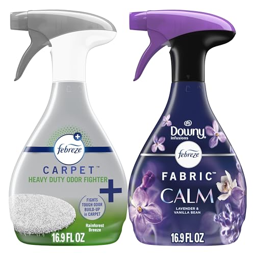 Febreze Heavy Duty Fabric & Carpet Deodorizer Duo