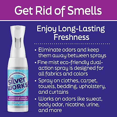 SilverWorks Fabric Spray Odor Eliminator - 16.9oz