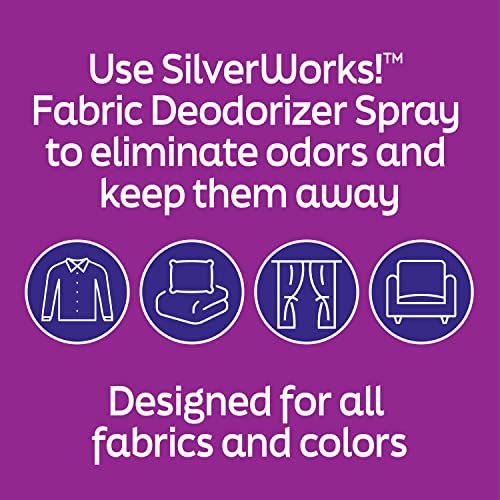 SilverWorks Fabric Spray Odor Eliminator - 16.9oz