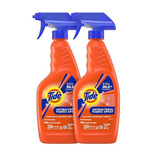 Tide Antibacterial Upholstery Deodorizer Spray, 2 Pack
