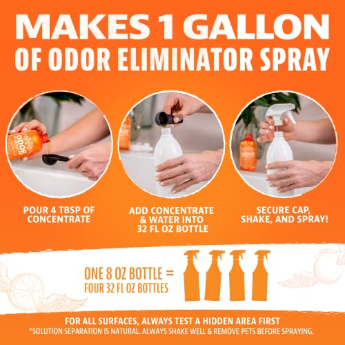 Angry Orange Pet Odor Eliminator - 8oz Concentrate