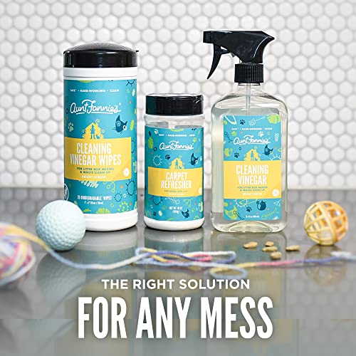 Aunt Fannie's Cat Carpet Odor Neutralizer, Lemon