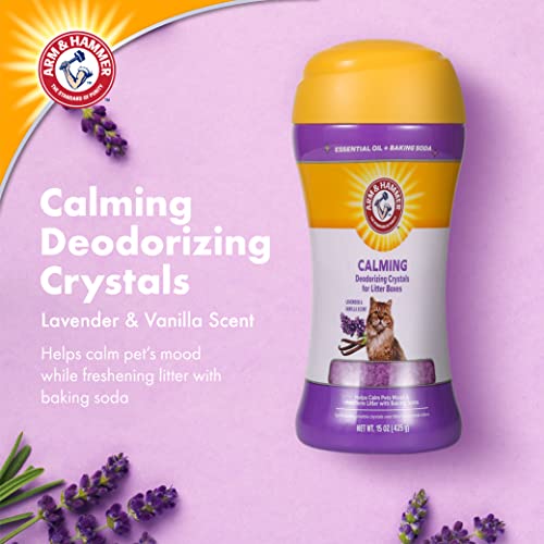 Arm & Hammer Lavender Vanilla Litter Deodorizer Crystals