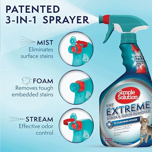 Cat Extreme Odor Remover Spray – 32 Ounces