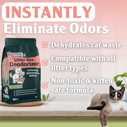 Cat Litter Deodorizer Powder – Non-Toxic & Safe