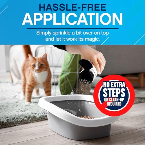 Fragrance-Free Cat Litter Deodorizer & Odor Eliminator