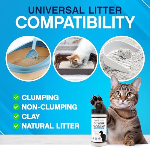 Fragrance-Free Cat Litter Deodorizer & Odor Eliminator