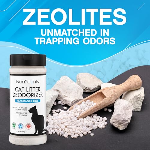 Fragrance-Free Cat Litter Deodorizer & Odor Eliminator