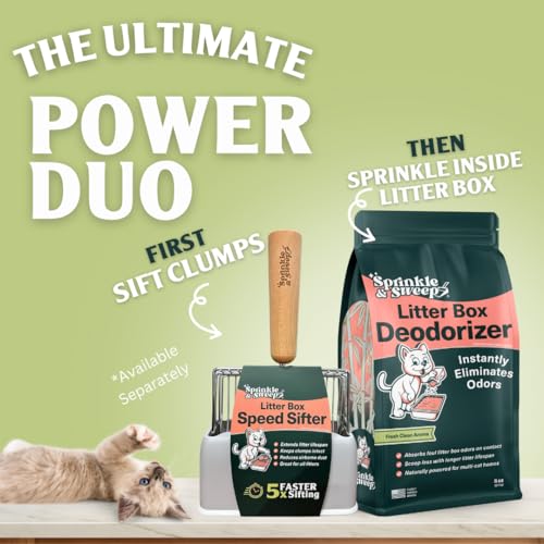 Cat Litter Deodorizer Powder – Non-Toxic & Safe
