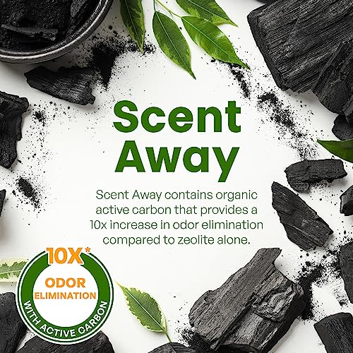 Fragrance-Free Cat Litter Odor Eliminator with Activated Carbon