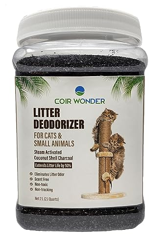 Coir Wonder Activated Charcoal Cat Litter Deodorizer