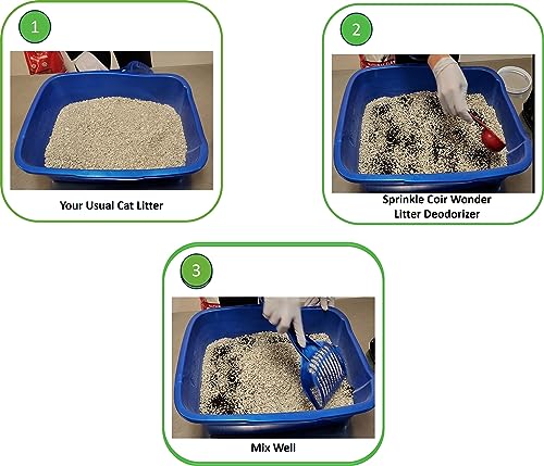 Coir Wonder Activated Charcoal Cat Litter Deodorizer