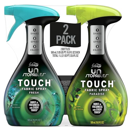Febreze Unstopables Touch Fabric Spray, Fresh Paradise 500ml