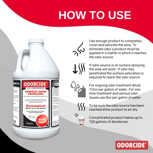 Odorcide Odor Eliminator Concentrate for Carpets & More