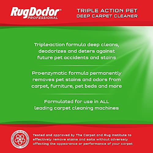 Rug Doctor Pet Carpet Cleaner - Enzymatic Deodorizer
