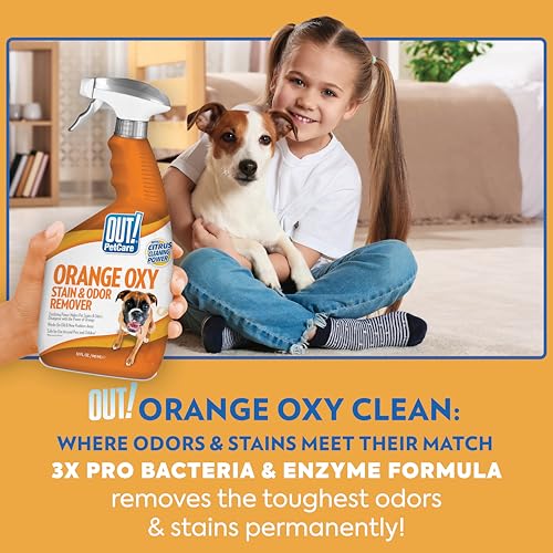 OUT! PetCare Oxy Stain & Odor Remover Spray