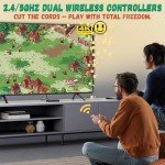 Retro Wireless Game Console with 40,000+ Games